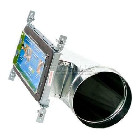 Kaper Ii Speedi-Boot Torpedo End Register Vent Boot Adj. Hangers SBS-4128 EB 4in X 12in X 8in SBH-4128 EB